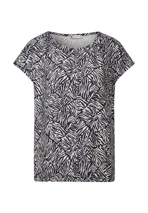 Street One MIT CUT-OUT - T-shirts print - blau
