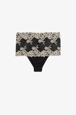 Intimissimi PRETTY FLOWERS - Hipsters - black