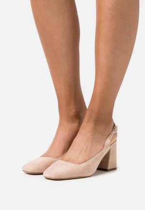LEATHER - Classic heels - light pink