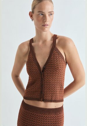 Scalpers, ZIGGY WAVY - Chaleco - terracotta