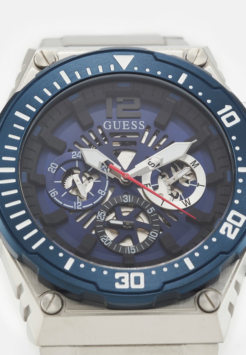 Herren Analoguhren | Guess EXPOSURE Chronograph silvercoloured/silberfarben - QL53999 Herren Analoguhren | Guess EXPOSURE Chronograph silvercoloured/silberfarben - QL53999