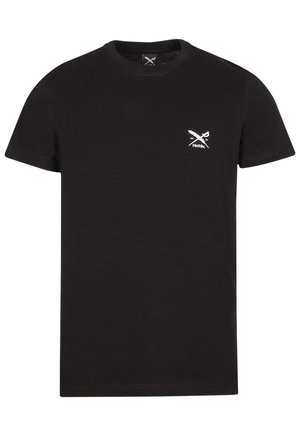 Iriedaily, CHESTFLAG TEE - T-Shirt basic - black