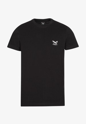 Iriedaily, CHESTFLAG TEE - Basic T-shirt - black