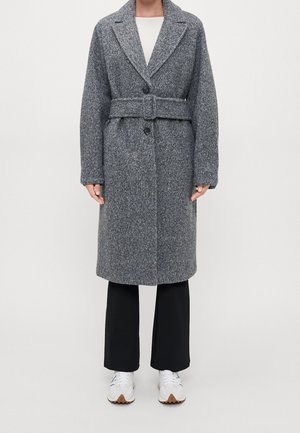 Manteau classique - mottled grey