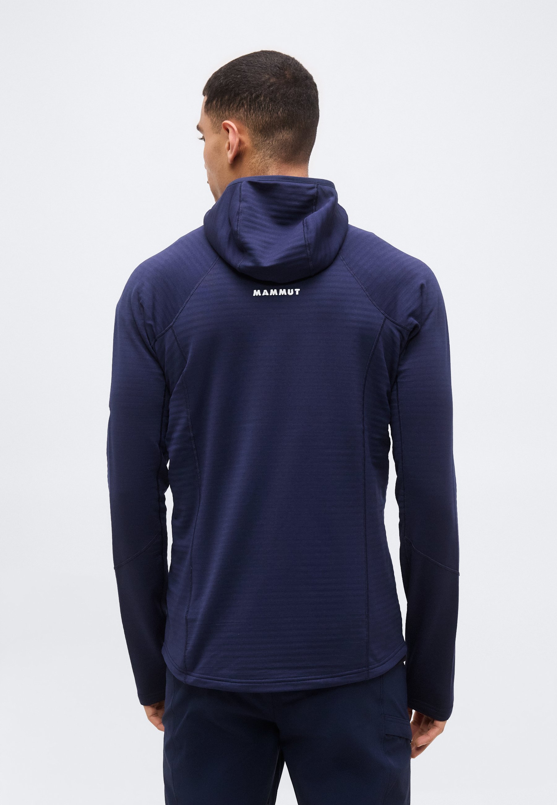 Mammut TAISS HOODED JACKET MEN - Fleece jacket - marine/dark blue