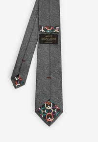 Next SIGNATURE MADE IN ITALY STANDARD - Corbata - charcoal grey