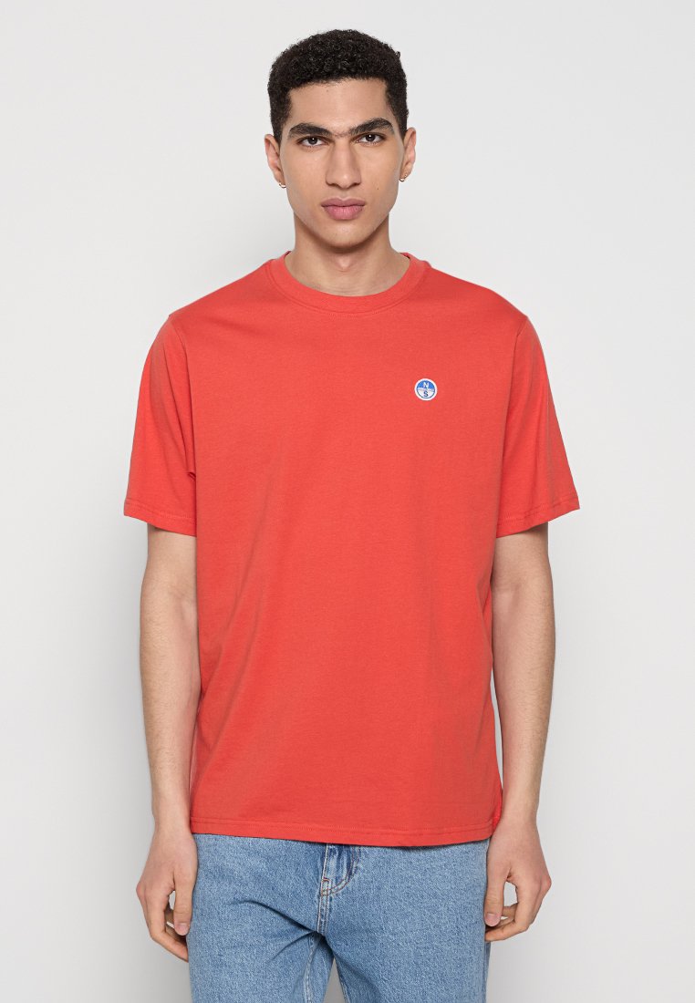 North Sails T-shirt basic lichtrood