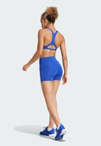 adidas Performance OPTIME RAW CUT HEM - Leggings - semi lucid blue