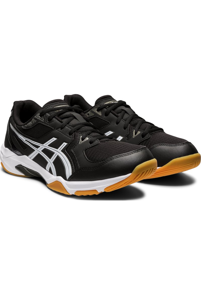 ASICS GelRocket Woman's White Black Volleyball Lace Up Shoe US 335