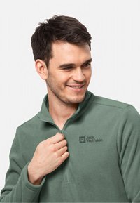 Jack Wolfskin TAUNUS HZ M - Giacca in pile - hedge green