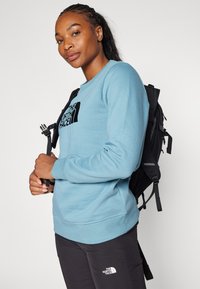 The North Face DREW PEAK CREW - Felpa - algae blue
