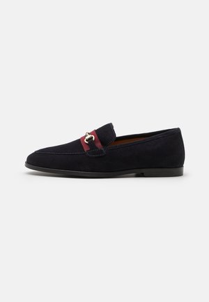 LEATHER - Scarpe senza lacci - dark blue