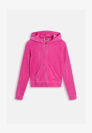 Juicy Couture, WASHED - Mikina so zipsom - nostalgia pink