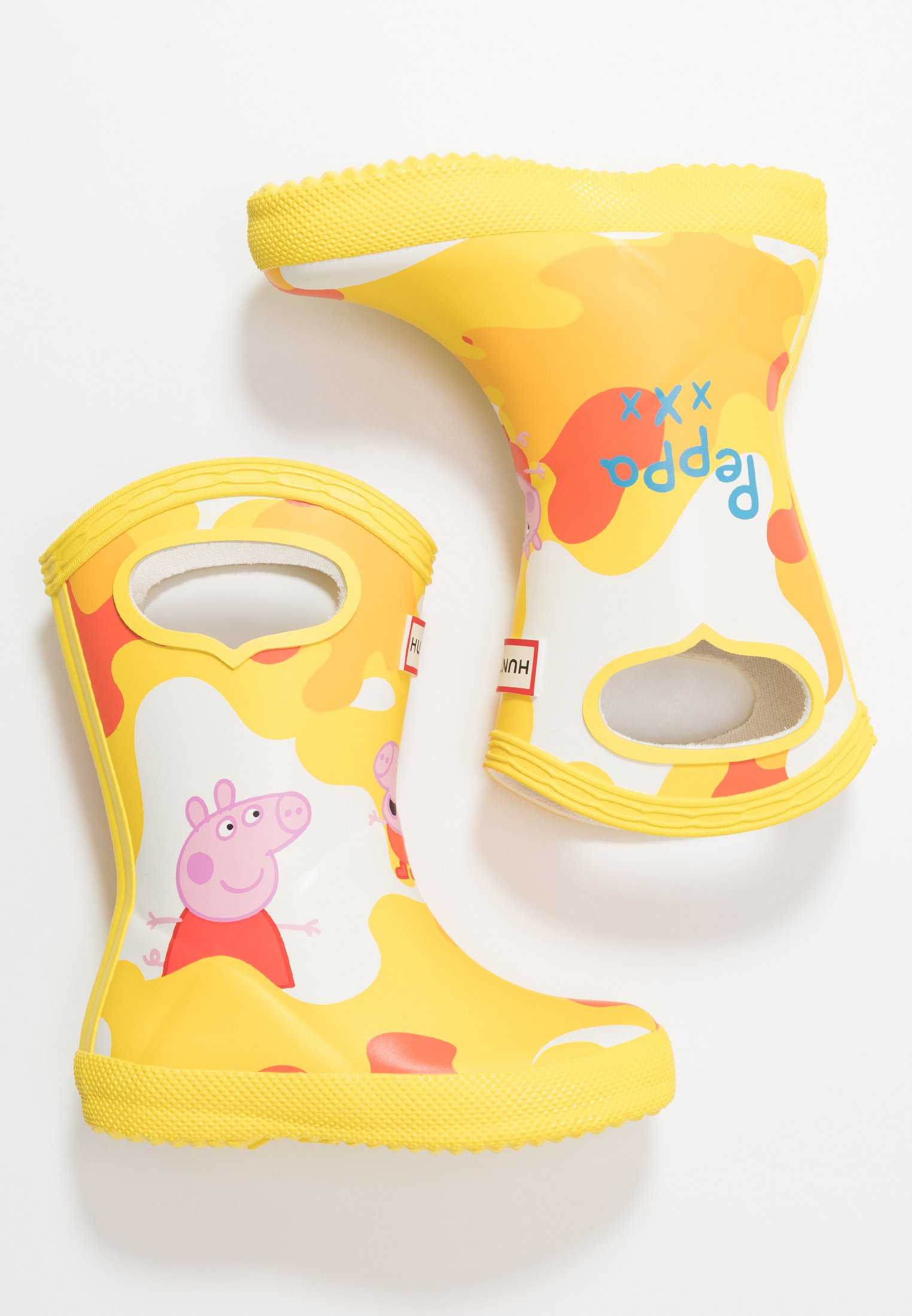 KIDS FIRST CLASSIC PULL ON PEPPA MUDDY PUDDLES BOOT Gummistövlar wader yellow KIDS FIRST CLASSIC PULL ON PEPPA MUDDY PUDDLES BOOT Gummistövlar wader yellow