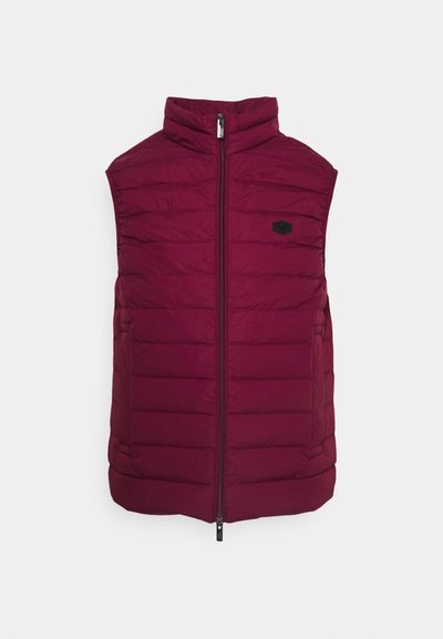Emporio Armani DOWN WAISTCOAT - Colete - bordeaux