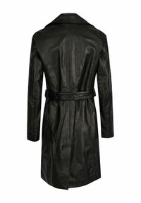 Lana Virgen Petrol Diseño Moderno Abrigo Bugatti Para Mujer - Lana