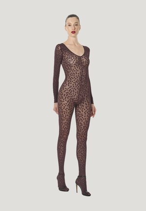 CAT SWEET DOTS  - Tuta jumpsuit - wild plum