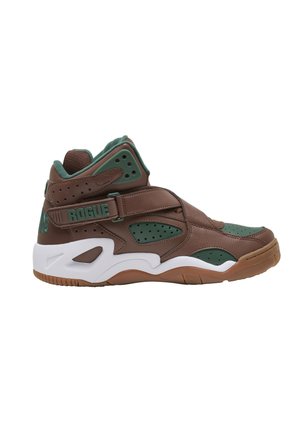 Patrick Ewing EWING ROGUE "BEEF WITH BROCCOLI" - Sneakers high - downtown brown/hunter green/white gum