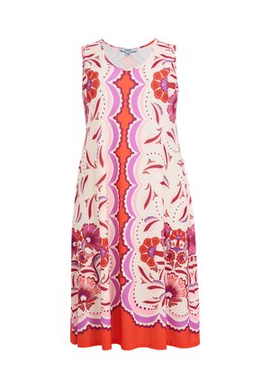 YOEK, MIT DRUCK - Robe de jour - orange