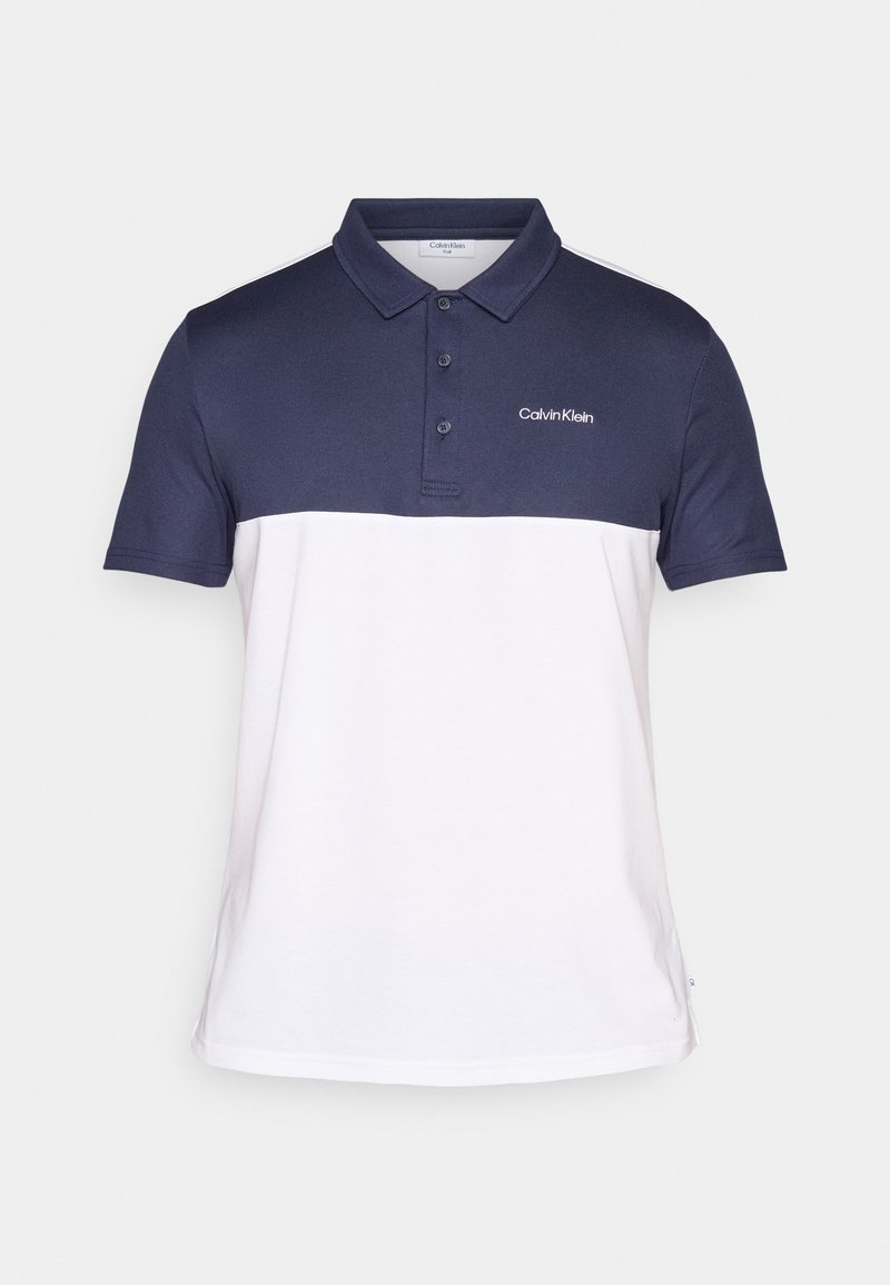 Calvin Klein Golf Poloshirt wit denim/whitedenim
