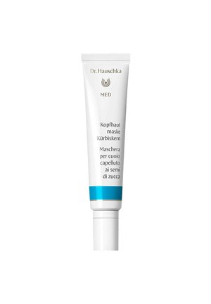 DR. HAUSCHKA MED KOPFHAUTMASKE KÜRBISKERN - DR. HAUSCHKA MED - KOPFHAUTMASKE KÜRBISKERN - Masque pour les cheveux - transparent