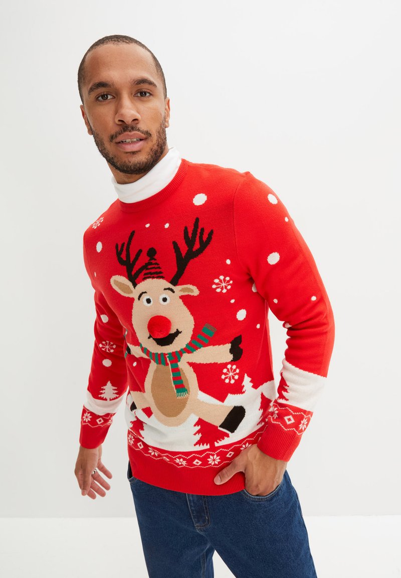 bonprix Maglione - red