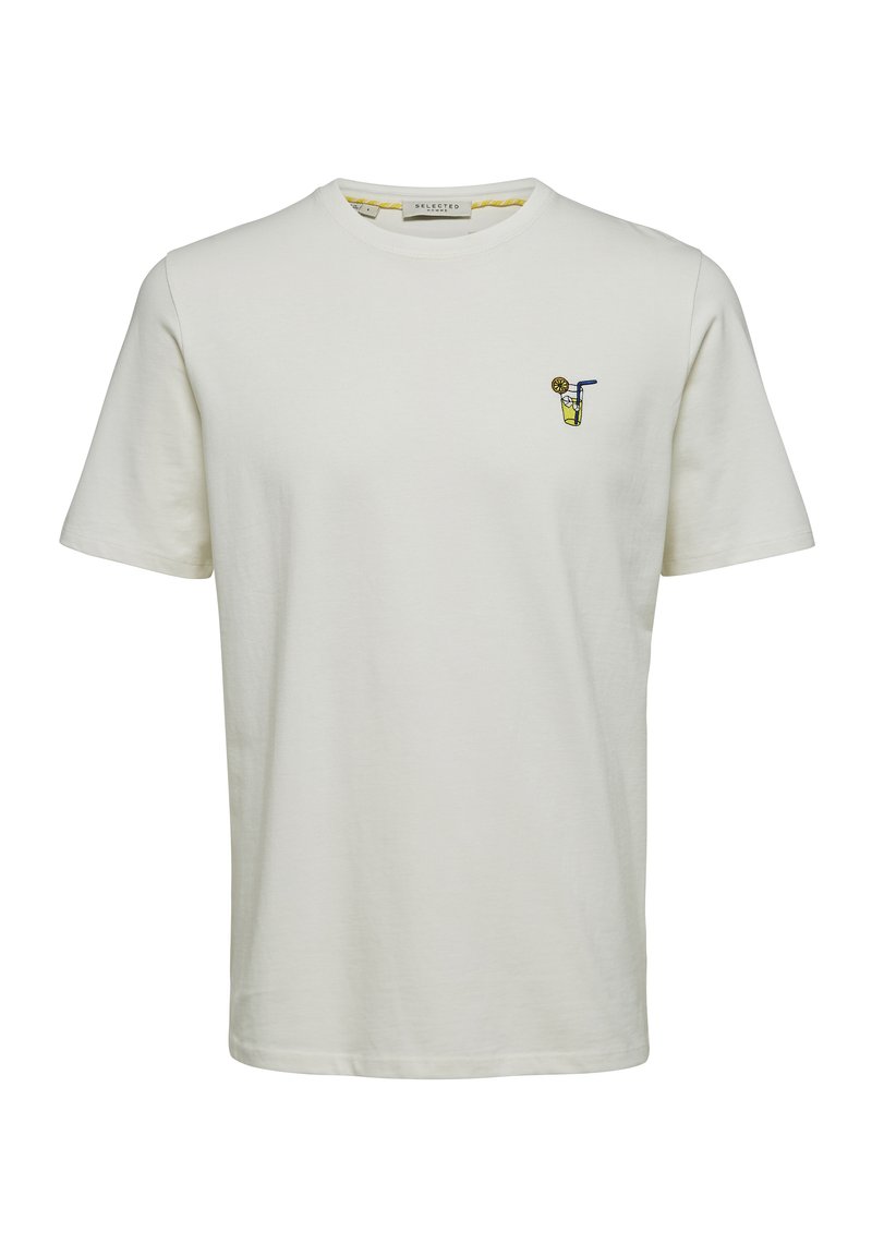 Selected Homme T-shirt basic crème