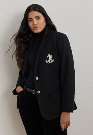 Lauren Ralph Lauren Woman BULLION JACQUARD BLAZER - Bleizers - black
