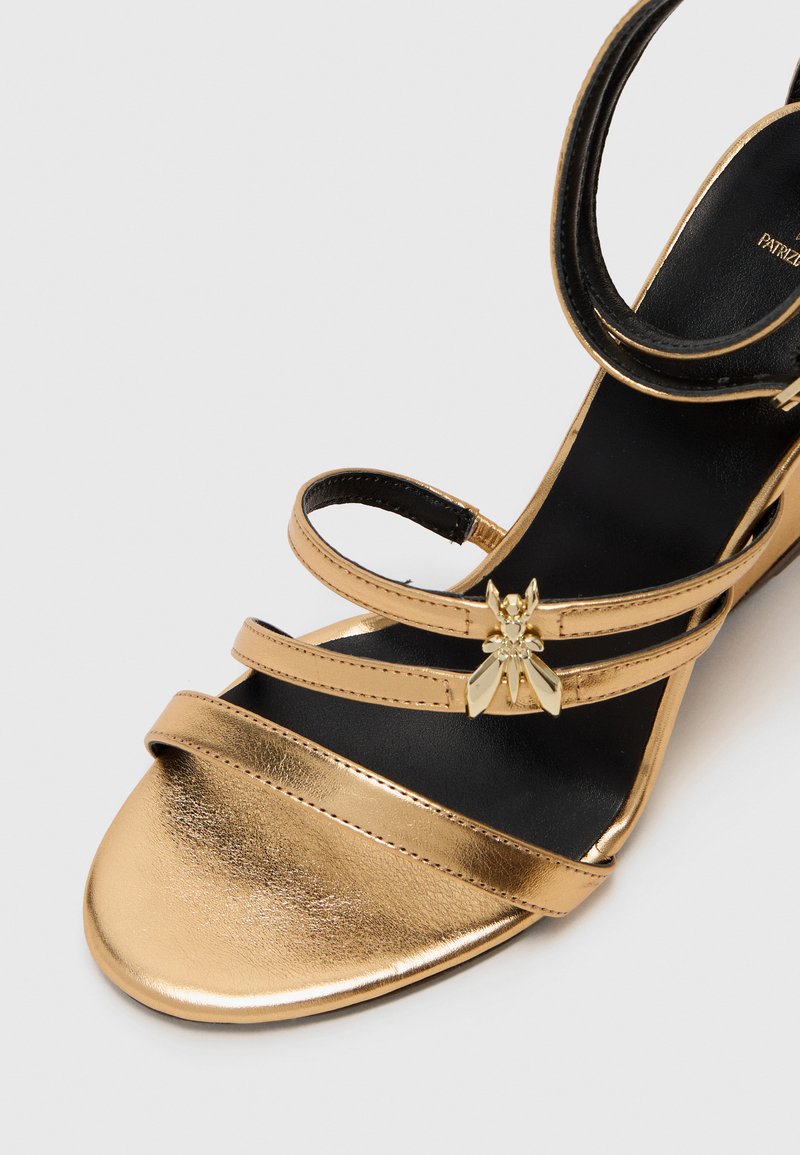 Patrizia Pepe High Heel Sandalette solar gold/goldfarben