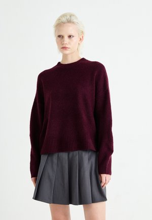 Vero Moda VMBOOM LS O-NECK  NOOS - Strikkegenser - winetasting