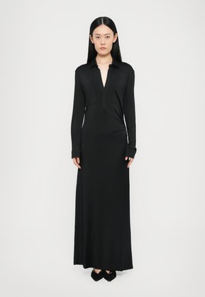 IANA DRESS - Shirt dress - black