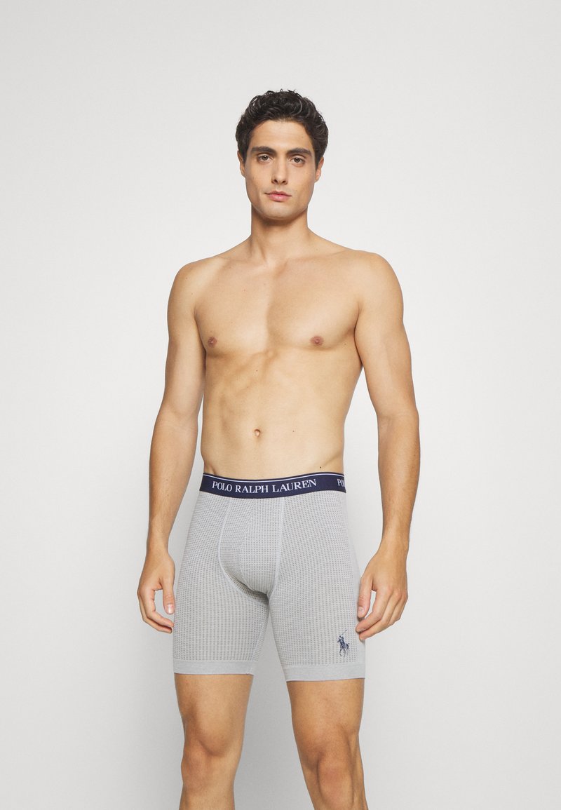 Polo Ralph Lauren SINGLE BOXER BRIEF Boxerky light sport heather