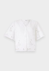 SLFDAHLIA BRODERI NOOS - Blus - bright white
