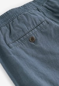 Next SLIM FIT LINEN ELASTICATED DRAWSTRING - Nadrágok - blue