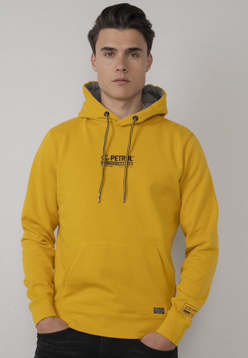 Herren Kapuzenpullover | Petrol Industries Kapuzenpullover antique yellow/gelb - EJ31341 Herren Kapuzenpullover | Petrol Industries Kapuzenpullover antique yellow/gelb - EJ31341