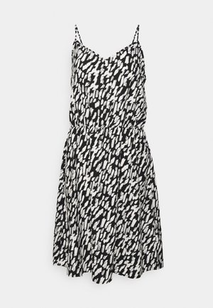 JDY Tall LULU STRAP SHORT DRESS - Φόρεμα ημέρας - black/white