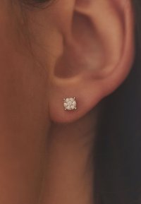 Isabel Bernard DE LA PAIX HANAÉ WHITE GOLD 14 CT, DIAMOND 0.16 CT - Boucles d'oreilles - weißgoldfarben
