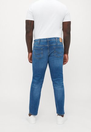 Tapered-Farkut - blue denim