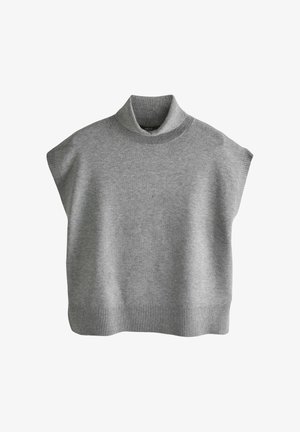 Next, REGULAR FIT - ROLL NECK COVER-UP - Top - grey