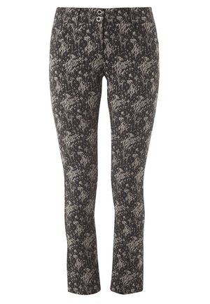 Stoffhose - black