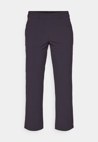 WOMEN COLLAGEN STRAIGHT PANTS - Pantaloni - black