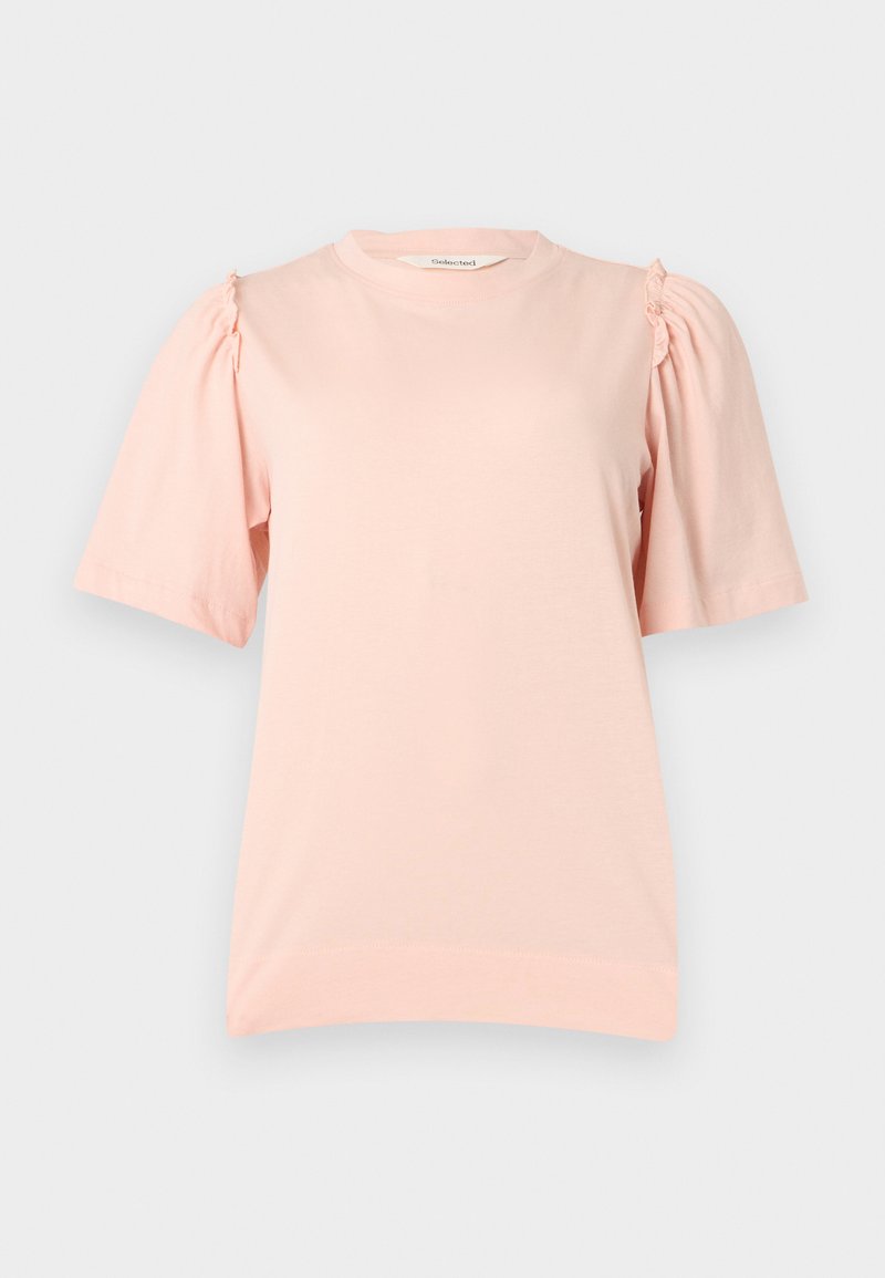 Pale Moon Waybackmachine Ruffle Selected Ruffled Cotton - Camiseta básica - pale dogwood/rosa claro ...