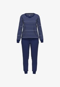 Unselected, blau dunkel ringel