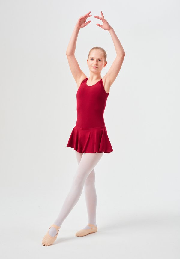 BALLETTKLEID NORA - Tanztrikot - burgunder