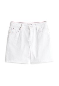 Tommy Hilfiger STRAIGHT SHORT - Denim shorts - optic white