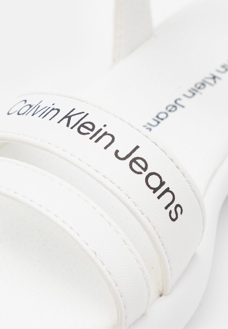 Kinder Riemchensandalen | Calvin Klein Jeans UNISEX Riemensandalette white/weiß - OV79202 Kinder Riemchensandalen | Calvin Klein Jeans UNISEX Riemensandalette white/weiß - OV79202