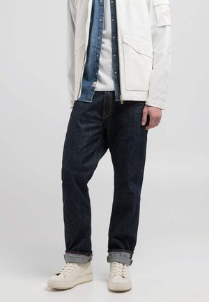 DERYCK PANTS ROYAL EAGLE - Tiesaus kirpimo džinsai - dark blue