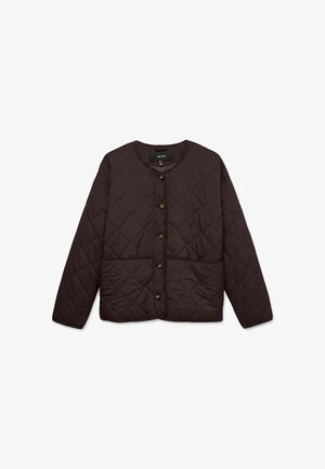 Vero Moda, QUILTED JACKET VMOLIVIA JACKET - Übergangsjacke - chocolate torte