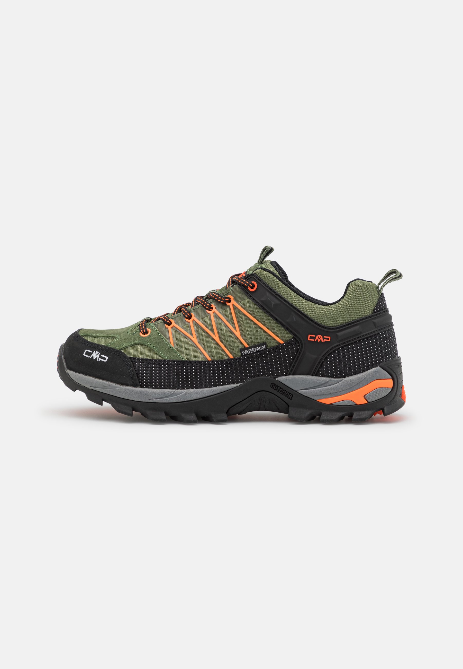 Men's Hiking Shoes CC-Los Men's Hiking Shoes - Lightweight Walking Sneakers Yellow Size 9.5-10 Waterproof Hiking Shoes Men
