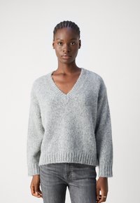 Mos Mosh WARM - Jersey de punto - grey melange